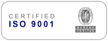 Marca de certificação ISO 9001 do Bureau Veritas